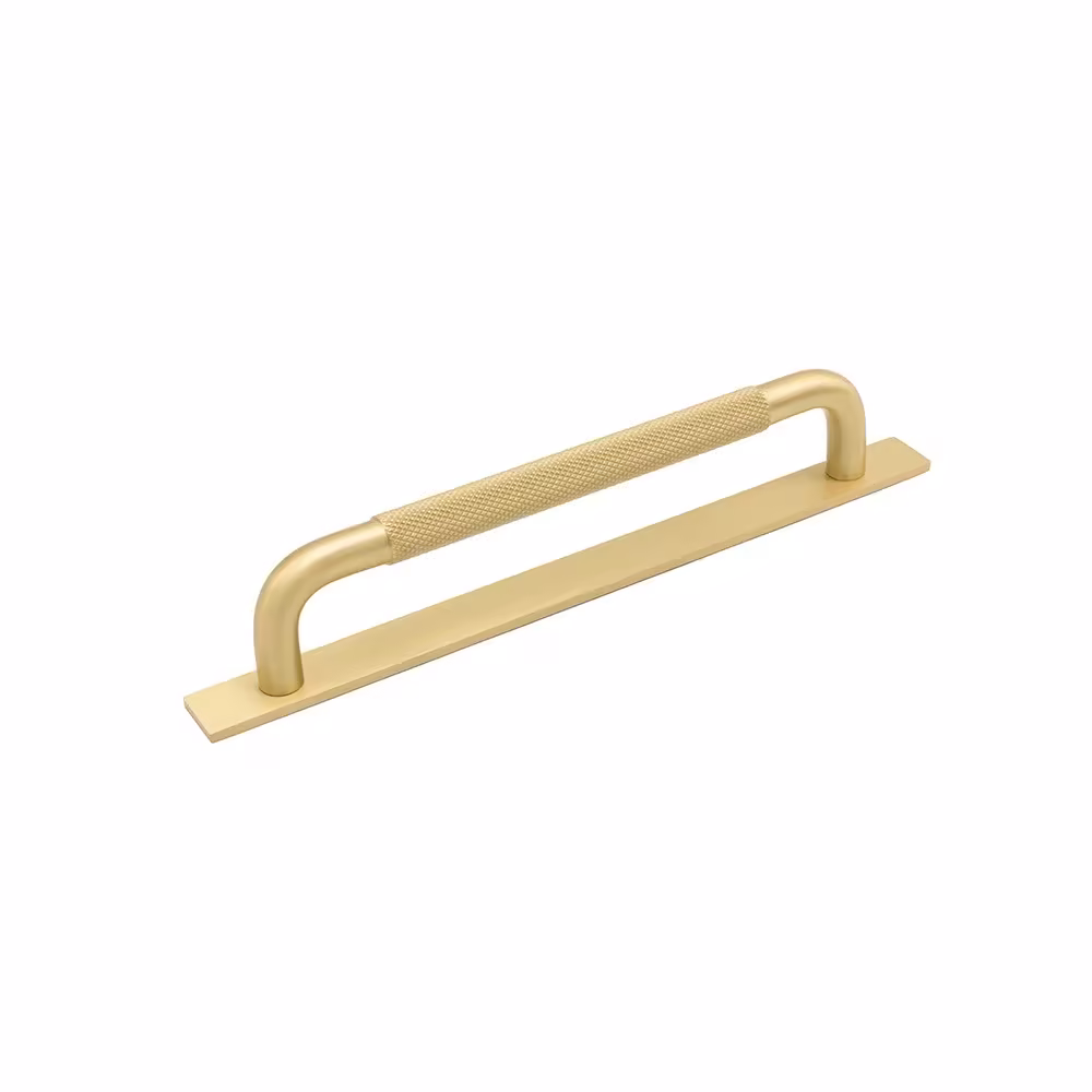 Handtag – Handtag Helix/bricka-160 mässing 160mm från Beslag Design till kök och badrum