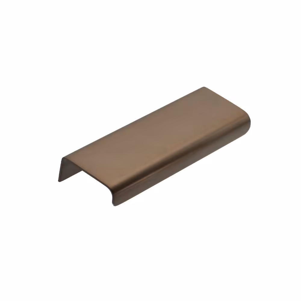 Handtag – Handtag Lip brunerad mässing 120mm från Beslag Design till kök och badrum